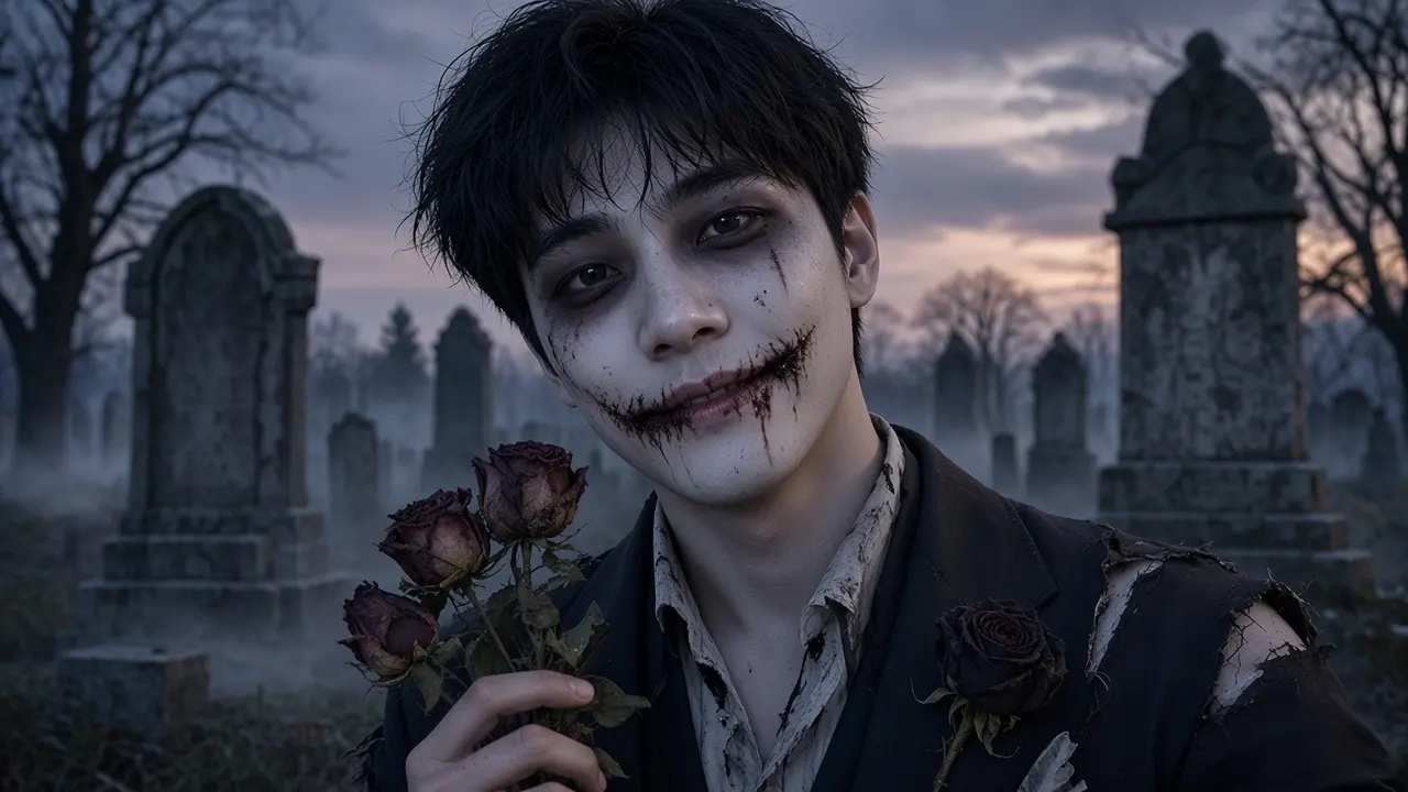 Zombie bride or groom
